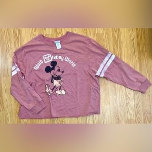 EUC Disney Mickey Mouse long sleeve pullover